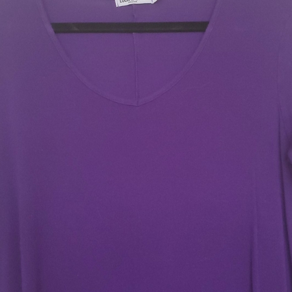 Grape Purple tunic top - Picture 2 of 5